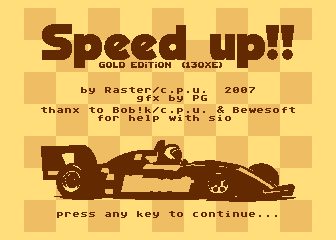 Speed Up!! GE