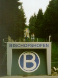 Skokansk mstek v Bischofshofenu.