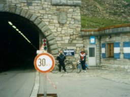 Hochtor tunnel (2505mnm) - nejvy msto cel trasy